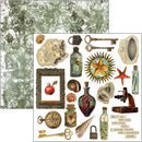 Ciao Bella 6x6 Fussy Cut Pad 24Pc - Cabinet of Curiosities, CBQE085