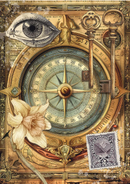 Ciao Bella A5 Rice Papers 8pc - Cabinet of Curiosities - Mixed, CBRS010