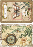 Ciao Bella A5 Rice Papers 8pc - Cabinet of Curiosities - Mixed, CBRS010