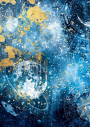 Ciao Bella A5 Rice Papers Mixed 8pc - Celestial, CBRS012