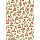 Ciao Bella A5 Rice Papers Mixed 8pc - Woodland Party, CBRS016