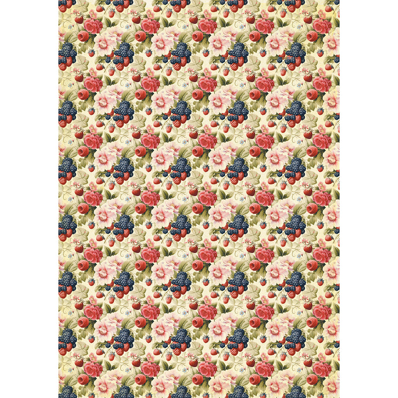 Ciao Bella A5 Rice Papers Mixed 8pc - Woodland Party, CBRS016