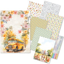 Ciao Bella A5 Rice Papers Mixed 8pc - Back to School, CBRS018