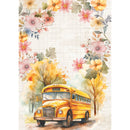 Ciao Bella A5 Rice Papers Mixed 8pc - Back to School, CBRS018