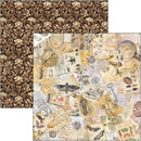 Ciao Bella 12x12 Paper Pad 8Pc - Cabinet of Curiosities - Patterns Pad, CBT085