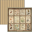 Ciao Bella 12x12 Paper Pad 8Pc - Cabinet of Curiosities - Patterns Pad, CBT085