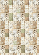 Ciao Bella Vellum Cabinet Of Curiosities Paper - Patterns A4 6pc, CBV024