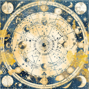 Ciao Bella 6x6 Fussy Cut Vellum 6Pc - Celestial, CBVQ026