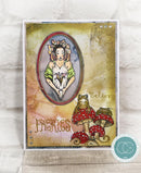 Craft Consortium Clear Stamp Set - Faeries Sentiments, CCLGSTMP017