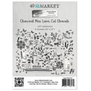 49 & Market Mini Laser Cut Elements - Color Swatch: Charcoal, CCS27471