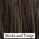 Classic Colorworks 6-Strand Cotton Floss - Sticks & Twigs, CCT-255