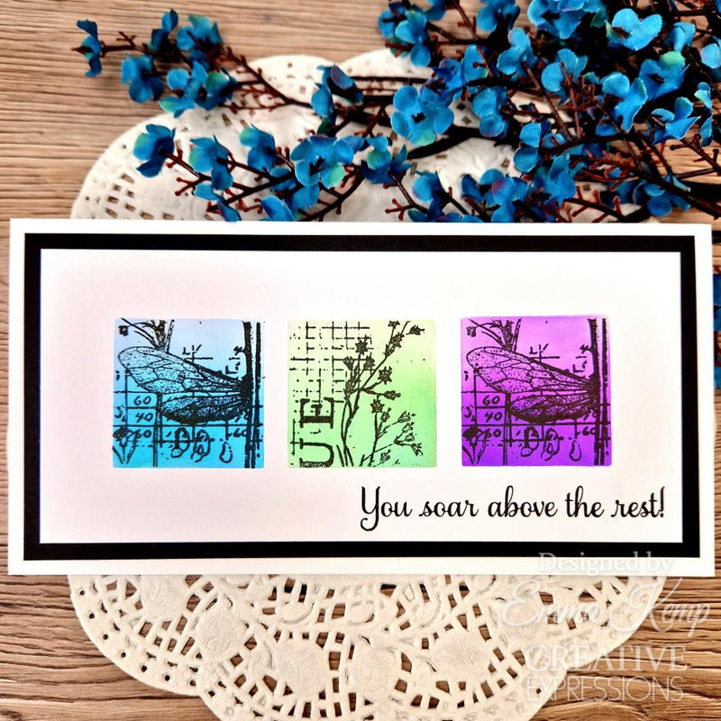 Creative Expressions Stamp Set - Botanical Collage, CEC1030 by: Sam Poole