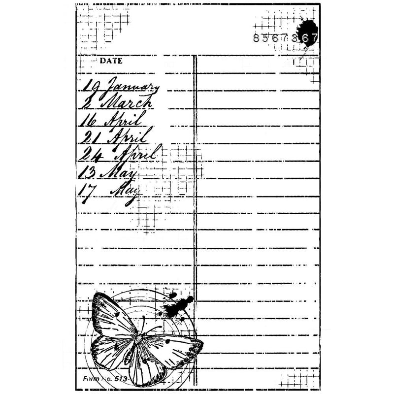 Creative Expressions Stamp Set - Journal Notes, CEC1033 by: Sam Poole