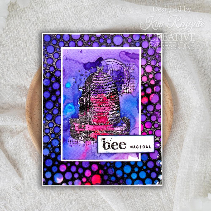 Creative Expressions 4x6 Clear Stamp Set - Bee, CEC1080 by Sam Poole