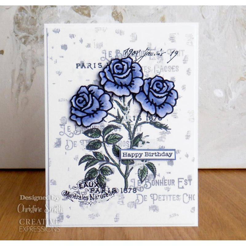 Creative Expressions Stamp Set - Beautiful Garden, CEC963 by: Sam Poole