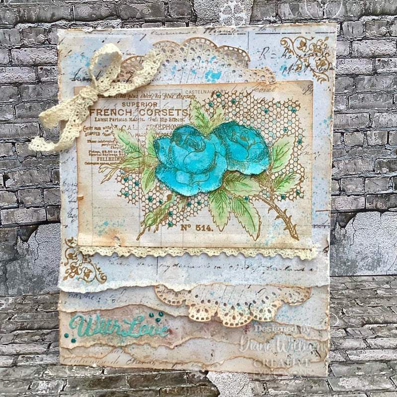 Creative Expressions Dies - Shabby Basics - Shabby Doily Francesca, CEDSP019 by: Sam Poole