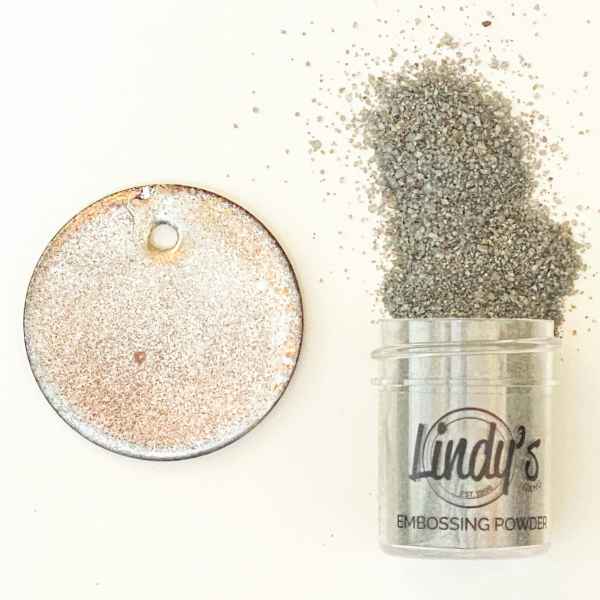 Lindy's Gang Chunky Embossing Powder - Chrome Doesn't Pay, CEPCDP