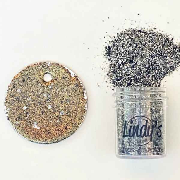 Chunky Rust Embossing Powder Lindy's Gang Chunky Embossing Powder - Silence is Golden, CEPSiG