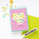 Hero Arts Background Stamp - Script, CG830