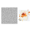Hero Arts Background Cling Stamp - Cozy Vibes, CG950