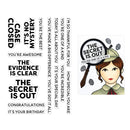 Hero Arts Case Closed Clear Stamps 4x6 - It's No Mystery, CM801
