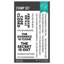 Hero Arts Case Closed Clear Stamps 4x6 - It's No Mystery, CM801