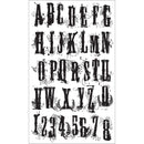 Stampers Anonymous Stamp Set - Grunge Alphabet, CMS008 by: Tim Holtz