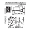 Stampers Anonymous Cling Stamp Set - I See Paris, CMS009 by Tim Holtz