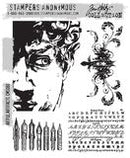 Stampers Anonymous Stamp Set - Artful Artifacts, CMS080 by Tim Holtz