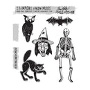Stampers Anonymous Stamp Set - Retro Halloween, CMS092 by Tim Holtz