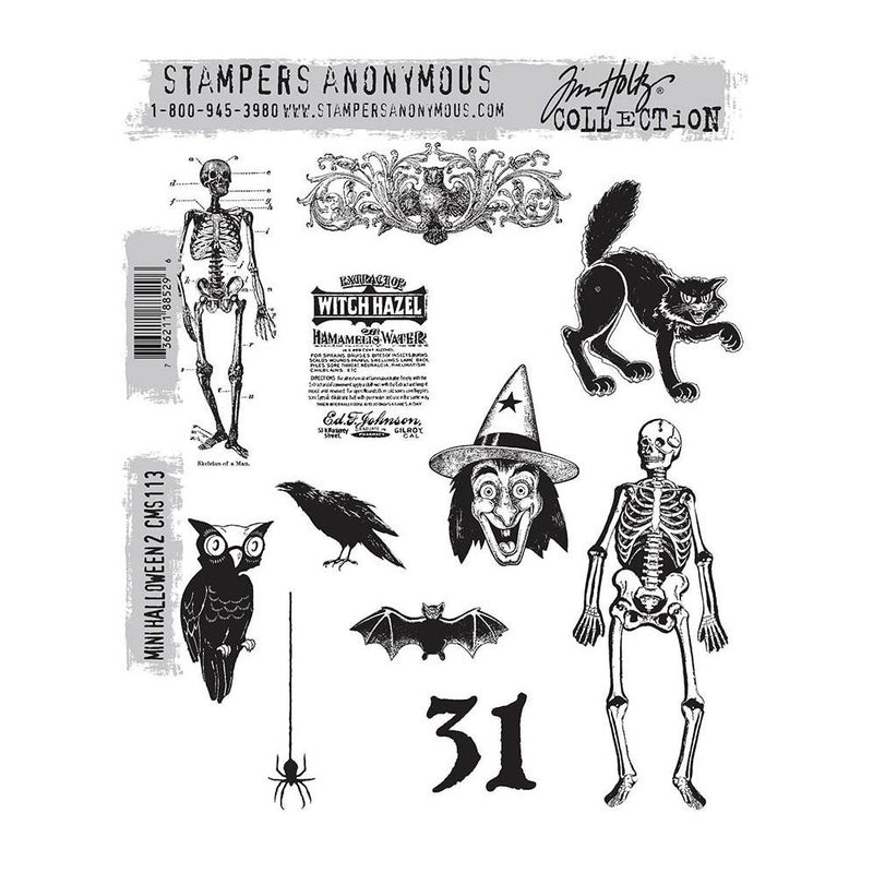 Stampers Anonymous Stamp Set - Mini Halloween