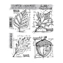 Stampers Anonymous Stamp Set - Autumn Blueprint, CMS133 by Tim Holtz