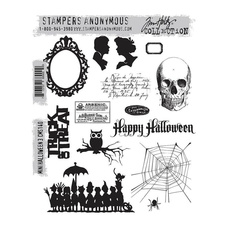 Stampers Anonymous Stamp Set - Mini Halloween