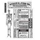 Stampers Anonymous Stamp Set - Poisonous, CMS171 Tim Holtz