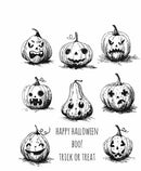 Stampers Anonymous Stamp Set -Pumpkinhead, CMS309 by Tim Holtz