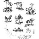 Stampers Anonymous Stamp Set - Tiny Toadstools, CMS377 by: Tim Holtz