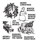 Late Oct - Stampers Anonymous Stamp Set - Wonderment, CMS504 Tim Holtz