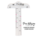 Pear Blossom Press - Cardmaker’s T-square A2, CMTSA2