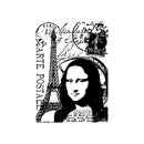 Stampers Anonymous ATC Cling Stamp - Paris, COM015 by Tim Holtz