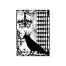 Stampers Anonymous ATC Cling Stamp - Blackbird, COM017 by Tim Holtz