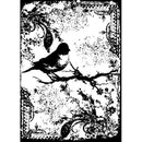 Stampers Anonymous ATC Cling Stamp - Tattered Sparrow, COM031 by Tim Holtz