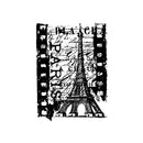 Stampers Anonymous ATC Cling Stamp - Paris Film, COM035 by Tim Holtz