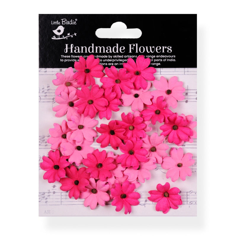 Little Birdie Carin Paper Flowers - Precious Pink, CR94227