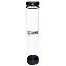 Viewtainer Tethered Cap Storage Container 2.75"X15" - Black, CRT27515
