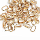 We R Makers - Crop-A-Dile Oval Eyelets - Gold, CRTOF-00075