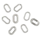 We R Makers - Crop-A-Dile Oval Eyelets - Silver, CRTOF-00076