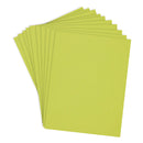 Spellbinders ColorWheel Cardstock 8.5x11 - Peridot 10 Sheets, CS-8-118