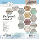 Elizabeth Craft Designs 12x12 Paper Pack- Backgrounds Volume 4, C039