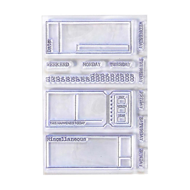 Elizabeth Craft Designs Clear Stamp Set - Sidekick Stamps 2, CS177