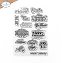 Elizabeth Craft Designs Clear Stamp Set - Seasonal Sentiments, CS331